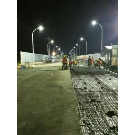 Tiang Lampu Jalan PJU Ornamnet single double