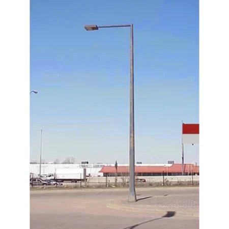 Tiang Lampu Oktagonal Single Angle