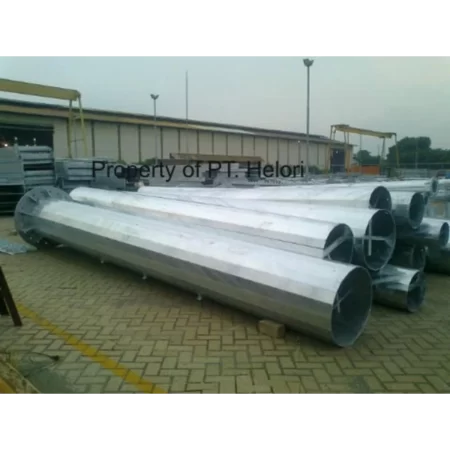 Tiang High Mast Bulat 9 Meter