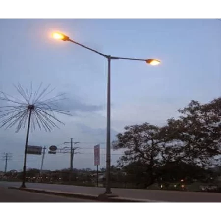 Tiang Lampu Jalan / PJU Hexagonal Oktagonal